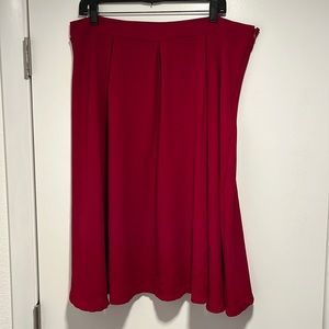 Celine by Champion - Red A-line/circle skirt - 2XL